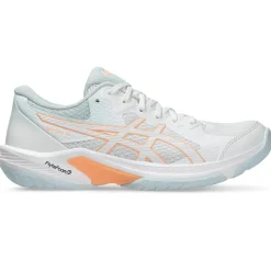 Asics Håndboldsko|Indendørssko-Beyond FF Håndboldsko Dame  White / Bright Sunstone