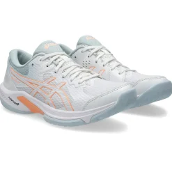 Asics Håndboldsko|Indendørssko-Beyond FF Håndboldsko Dame  White / Bright Sunstone