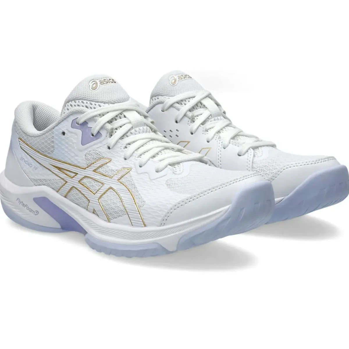 Asics Håndboldsko|Indendørssko-Beyond FF Håndboldsko Dame White / Bright Sunstone