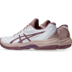 Asics Padelsko|Indendørssko-Game FF Padel Indendørssko Dame  White / Purple Oxide