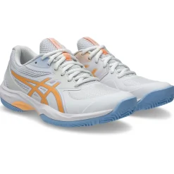 Asics Padelsko|Indendørssko-Game FF Padel Indendørssko Dame White / Orange Glow
