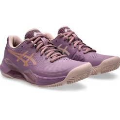 Asics Padelsko|Indendørssko-Gel-Challenger 14 Padel Indendørssko Dame  Dark Ube / Rose Gold