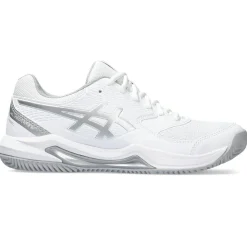 Asics Padelsko|Indendørssko-Gel-Dedicate 8 Padel Indendørssko Dame  White / Pure Silver