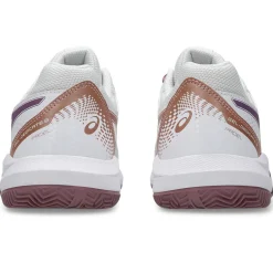 Asics Padelsko|Indendørssko-Gel-Dedicate 8 Padel Indendørssko Dame  White / Dark Ube