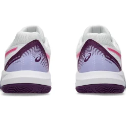 Asics Padelsko|Indendørssko-Gel-Dedicate 8 Padel Indendørssko Dame  White / Dragon Fruit