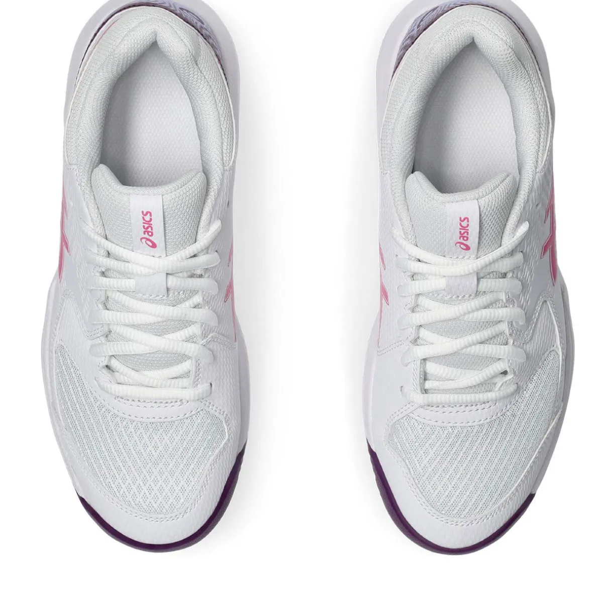 Asics Padelsko|Indendørssko-Gel-Dedicate 8 Padel Indendørssko Dame White / Dragon Fruit