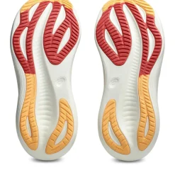 Asics Løbesko|Løbesko-Gel-Nimbus 27 Løbesko Dame  Dark Pink Clay / Orange Glow