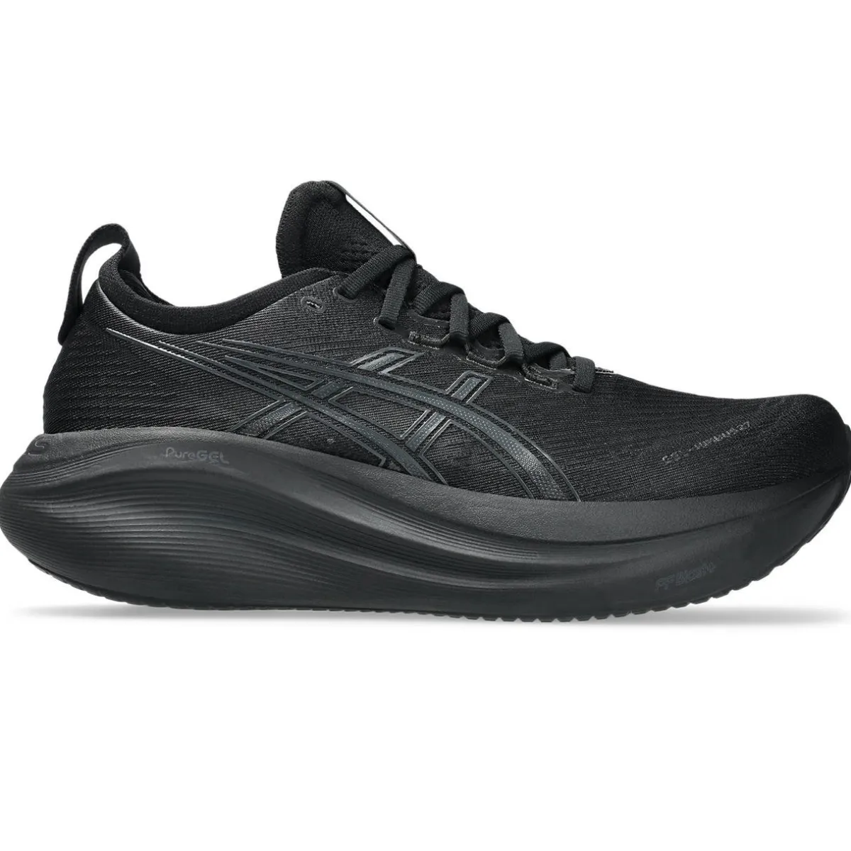 Asics Løbesko|Løbesko-Gel-Nimbus 27 Løbesko Herre Black / Graphite Grey