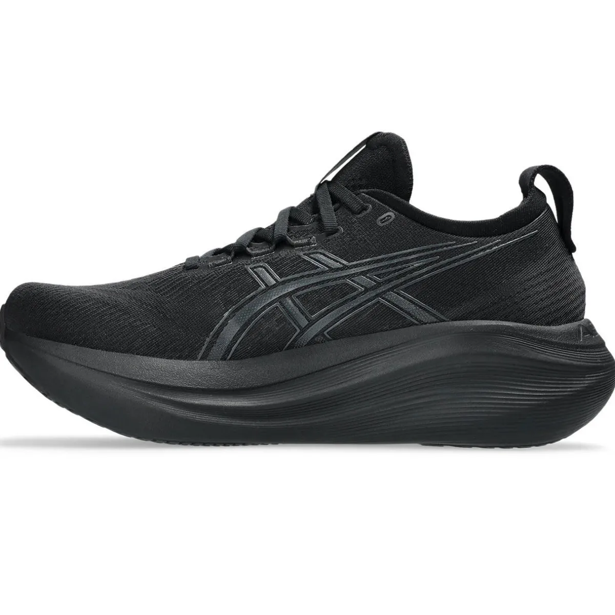 Asics Løbesko|Løbesko-Gel-Nimbus 27 Løbesko Herre Black / Graphite Grey