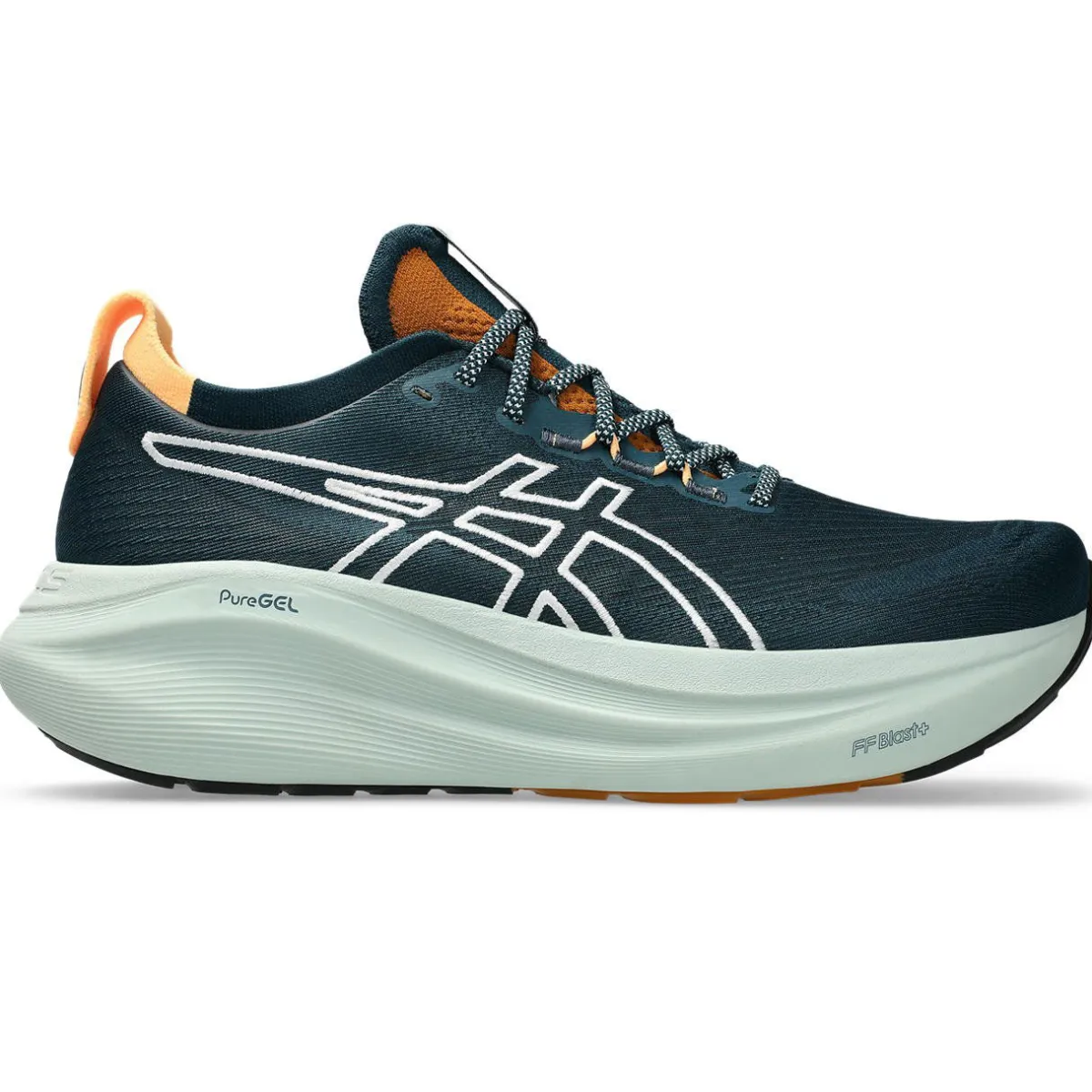 Asics Løbesko|Løbesko-Gel-Nimbus 27 TR Løbesko Herre Nature Bathing / Tranquil Teal