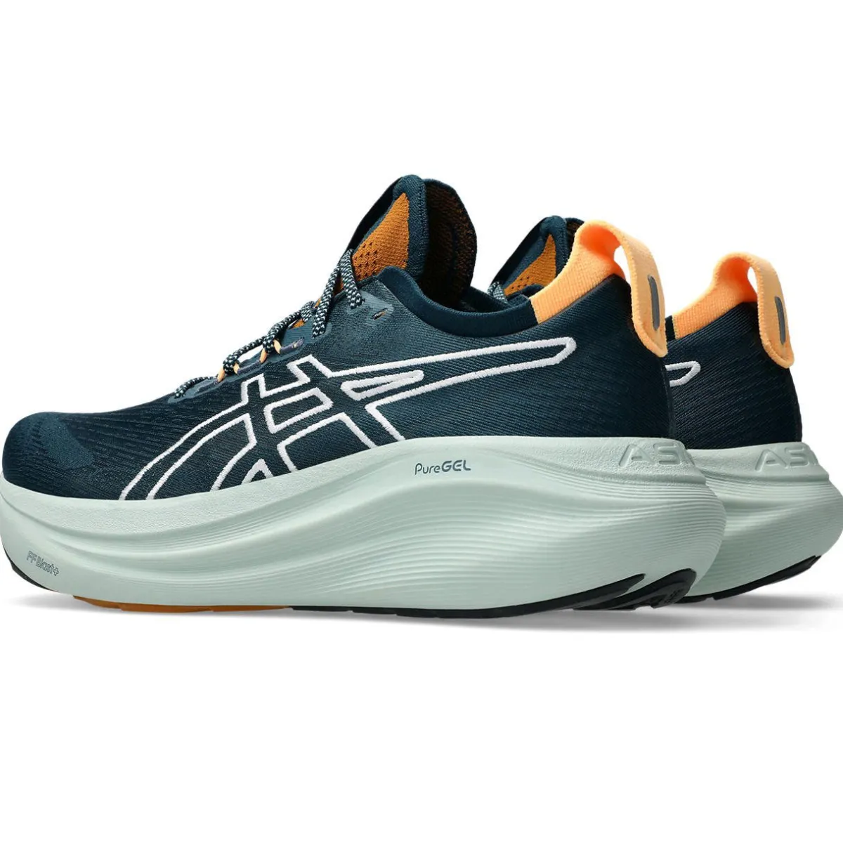 Asics Løbesko|Løbesko-Gel-Nimbus 27 TR Løbesko Herre Nature Bathing / Tranquil Teal