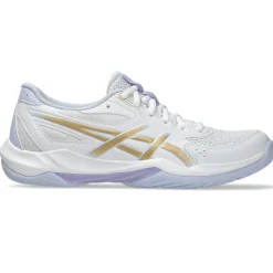 Asics Håndboldsko|Padelsko-Gel-Rocket 12 Indendørssko Dame  White / Champagne