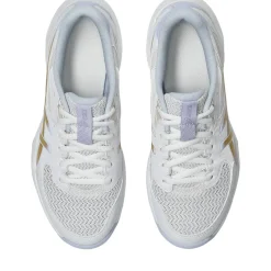 Asics Håndboldsko|Padelsko-Gel-Rocket 12 Indendørssko Dame  White / Champagne