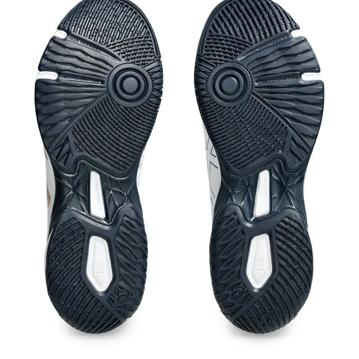 Asics Håndboldsko|Padelsko-Gel-Rocket 11 Indendørssko Herre White / Pure Gold