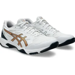 Asics Håndboldsko|Padelsko-Gel-Rocket 11 Indendørssko Herre White / Pure Gold