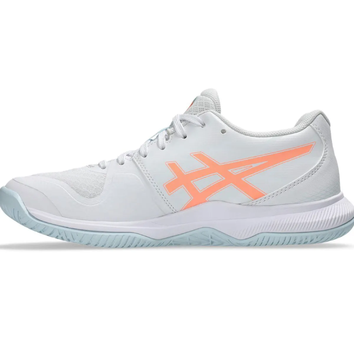 Asics Håndboldsko|Indendørssko-Gel-Tactic 12 Håndboldsko Dame White / Bright Sunstone