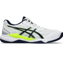 Asics Håndboldsko|Badmintonsko-Gel-Tactic 12 Indendørssko Herre  White / Blue Expanse