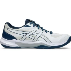 Asics Håndboldsko|Badmintonsko-Gel-Tactic 13 Indendørssko Herre  White / Mako Blue