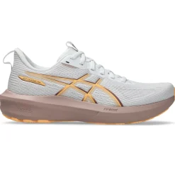 Asics Løbesko|Løbesko-GT-1000 14 Løbesko Dame White / Rubble Red