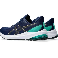 Asics Løbesko|Løbesko-GT-1000 Version 12 Løbesko Dame  Blue Expanse / Champagne