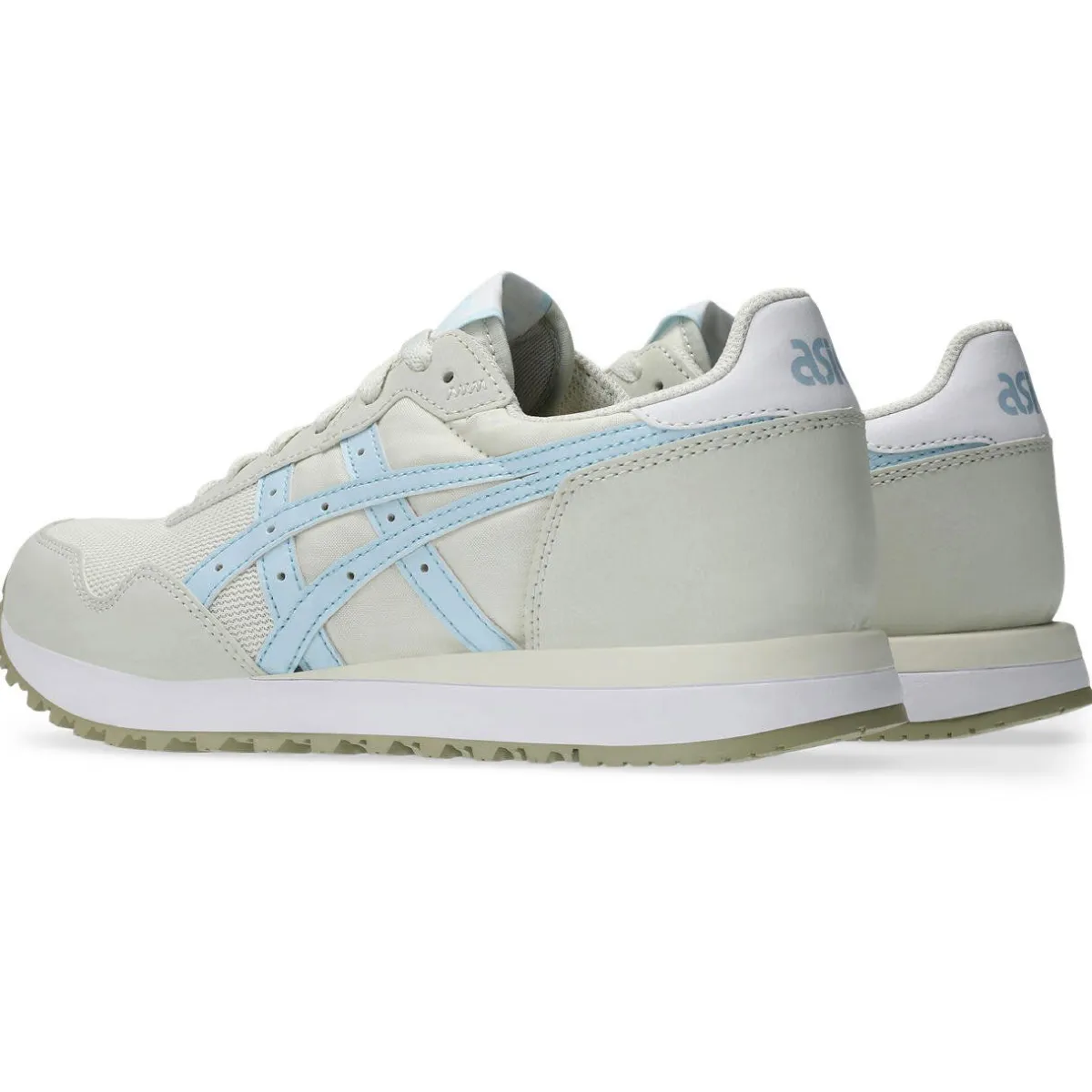 Asics Sneakers-Tiger Runner II Sneakers Dame Cream / Light Blue