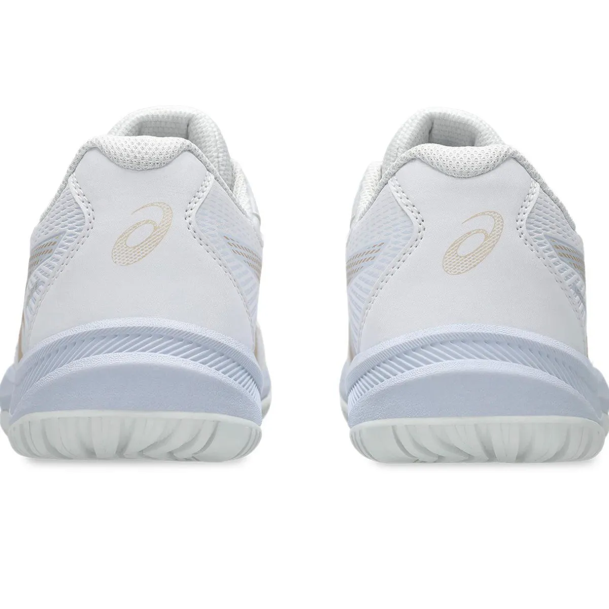 Asics Håndboldsko|Badmintonsko-Upcourt 6 Indendørssko Dame White / Champagne