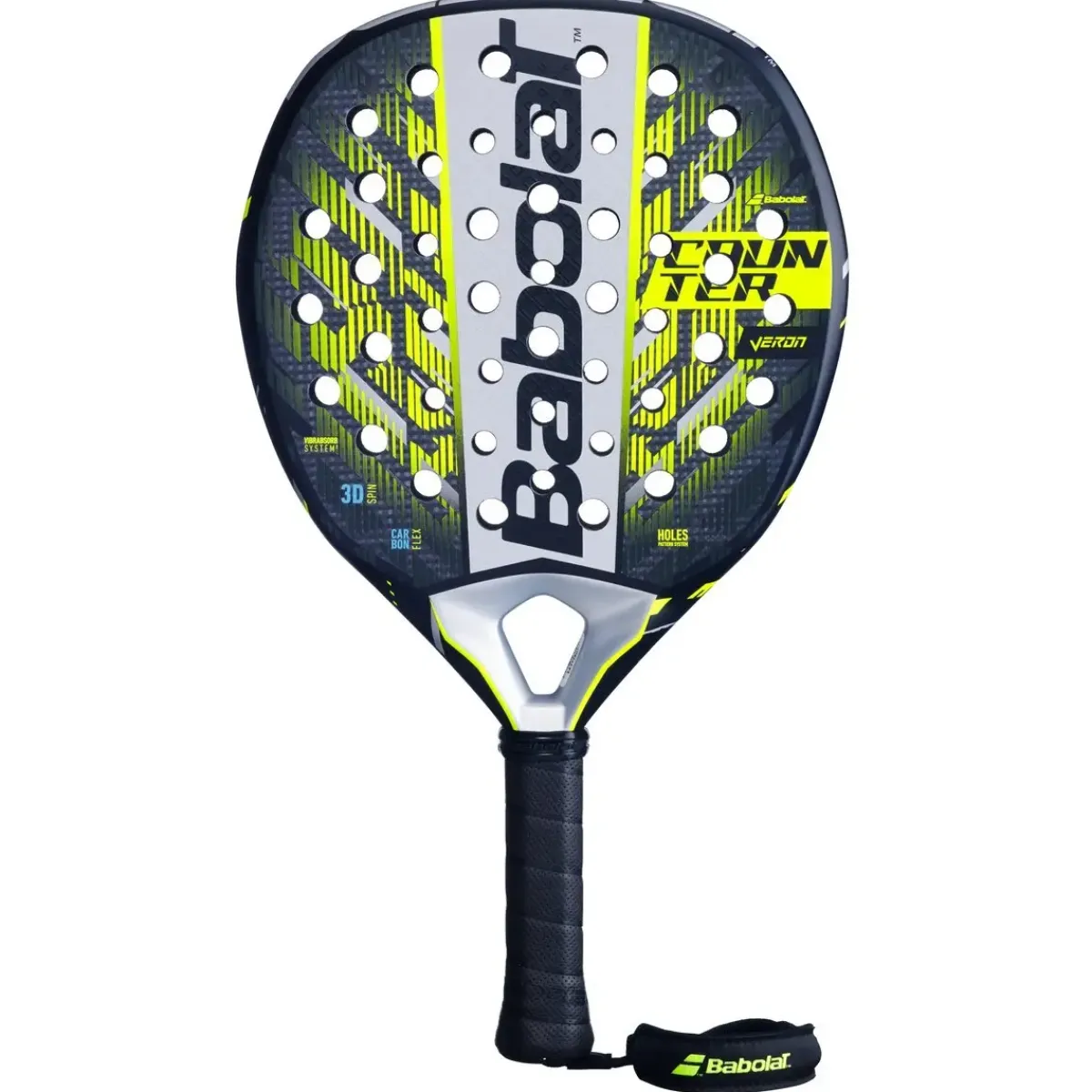 Babolat Padelbat-Counter Veron 2.5 2025 Padelbat Gul / Sort