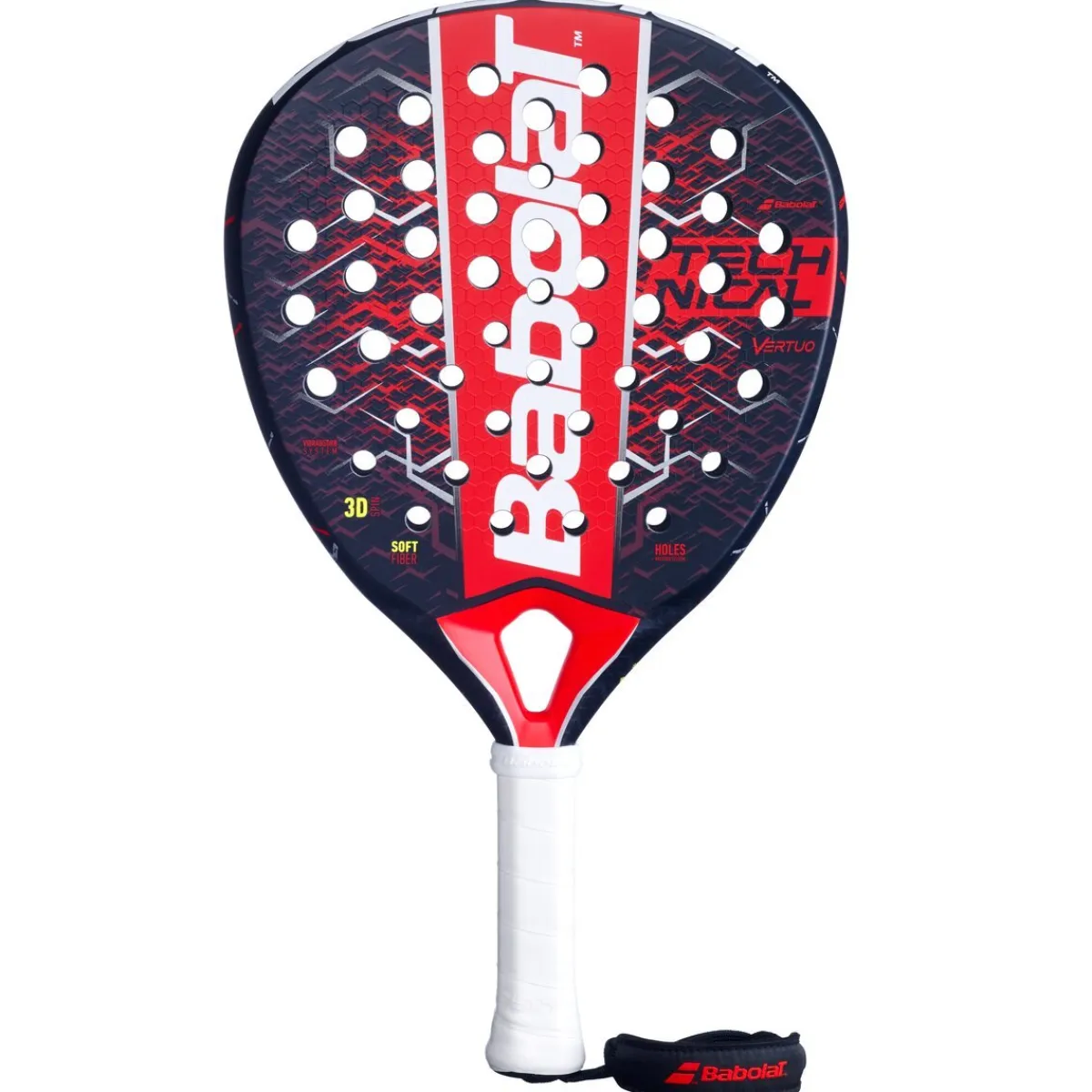 Babolat Padelbat-Technical Vertou 2.5 2025 Padelbat Rød / Sort