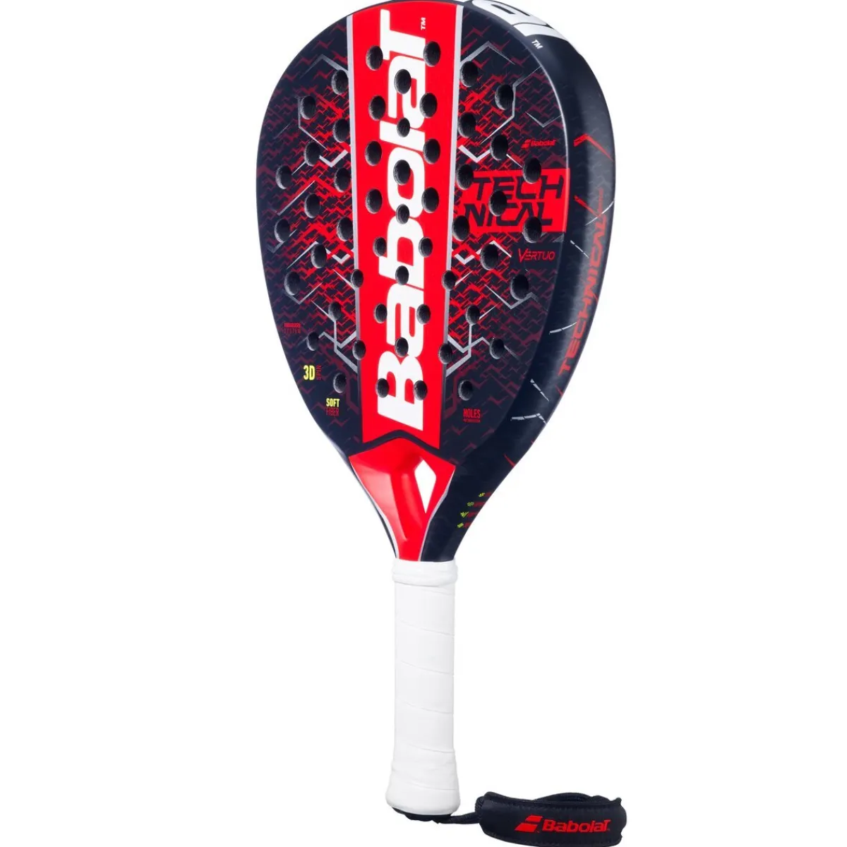 Babolat Padelbat-Technical Vertou 2.5 2025 Padelbat Rød / Sort
