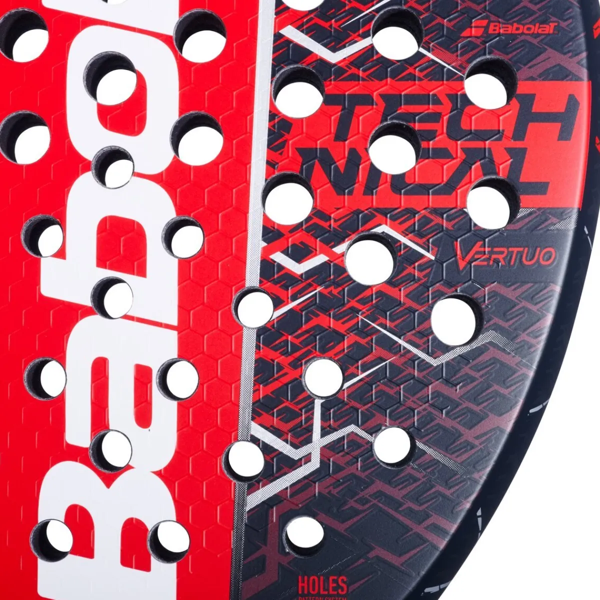 Babolat Padelbat-Technical Vertou 2.5 2025 Padelbat Rød / Sort