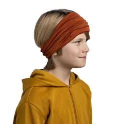Buff Vintertøj|Vintertøj-Merino Lightweight Junior Halsedisse Børn  Solid Cinnamon