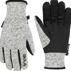 Bula Vintertøj|Vintertøj-Calm Strikhandsker Herre, Grå