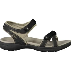 CMP Sandaler-Adib Vandresandal Dame Nero / SandLetvægts sandal der tilbyder overlegen daglig komfort. Kan bruges til både vandreturer og hverdagsbrug.