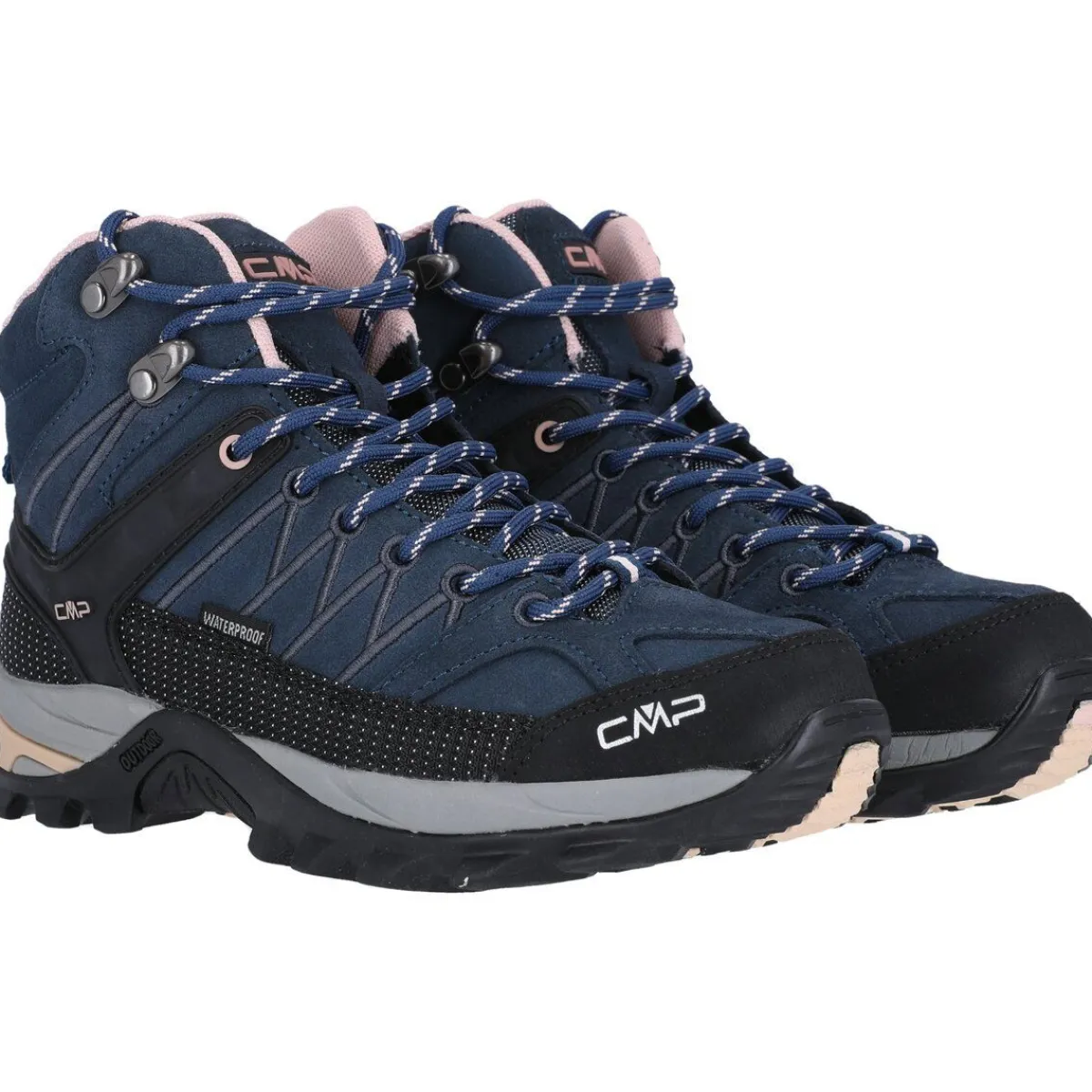 CMP Vinterfodtøj|Fodtøj-Rigel Mid Vandtæt Vandrestøvle Dame, mørkeblå