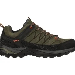 CMP Fodtøj|Vandresko-Rigel Vandtæt Vandresko Herre  55ES Olive / Flame