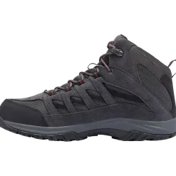 Columbia Fodtøj|Vandrestøvler-Crestwood™ II Mid Waterproof Vandrestøvle Herre  Dark Grey / Silver Sage