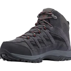 Columbia Fodtøj|Vandrestøvler-Crestwood™ II Mid Waterproof Vandrestøvle Herre  Dark Grey / Silver Sage