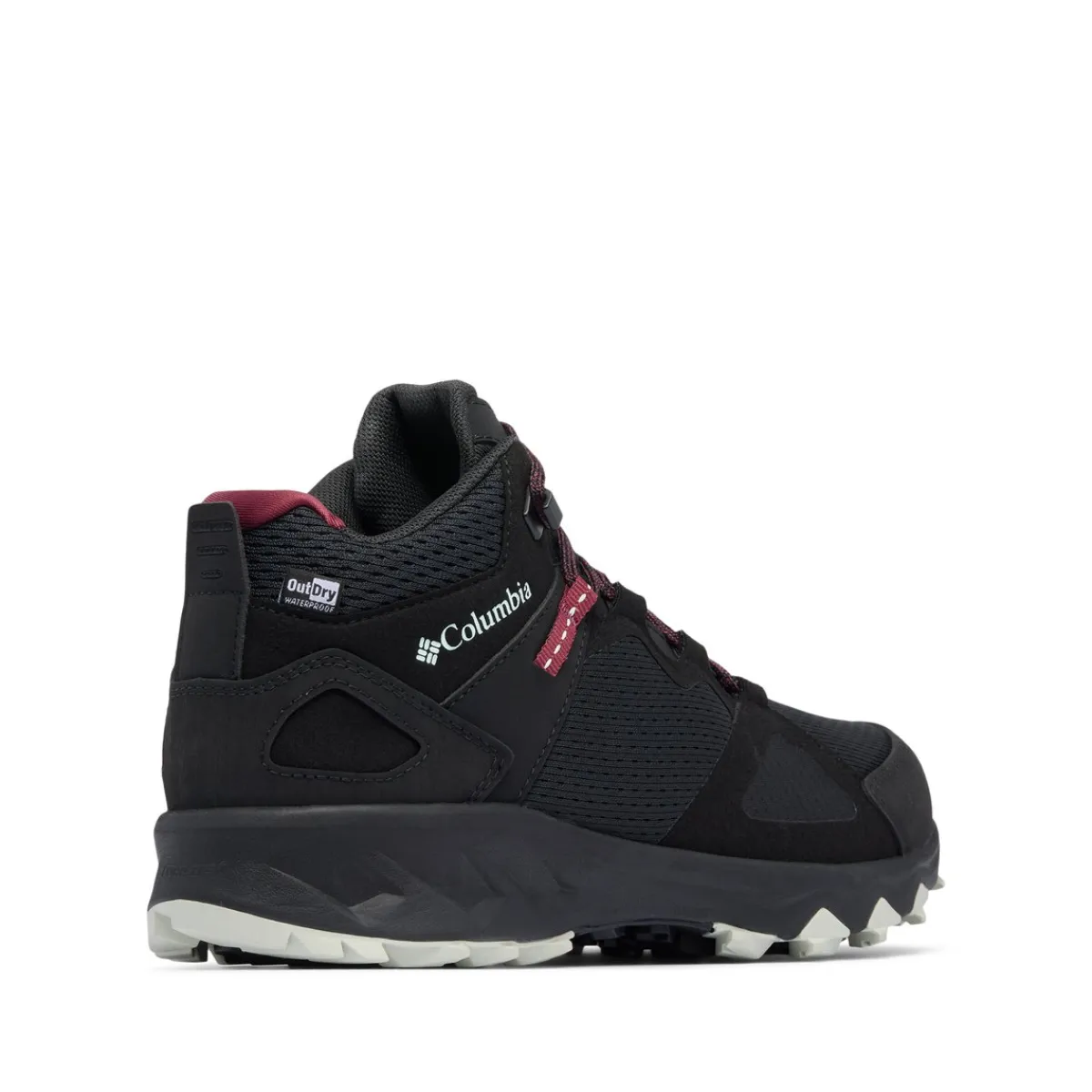 Columbia Vinterfodtøj|Vinterfodtøj-Peakfreak™ Hera Mid Outdry™ Vandrestøvle Dame Black / Deep Madeira