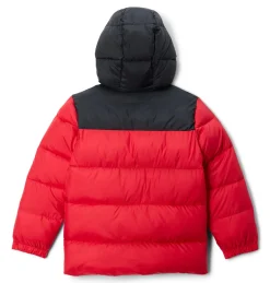 Columbia Vintertøj|Vintertøj-Puffect™ II Hooded Vinterjakke Børn Mountain Red / Black