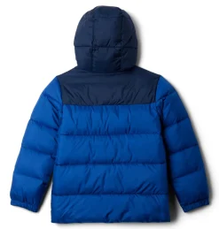 Columbia Vintertøj|Vintertøj-Puffect™ II Hooded Vinterjakke Børn  Mountain Blue / Collegiate Navy