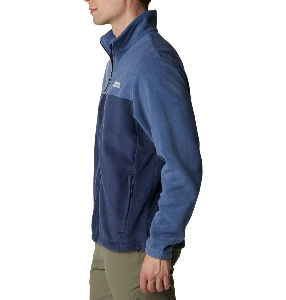 Columbia Beklædning|Outdoortøj-Steens Mountain Full Zip 2.0 Fleecejakke Herre Dark Mountain / Collegiate Navy