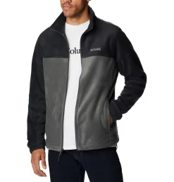 Columbia Beklædning|Outdoortøj-Steens Mountain Full Zip 2.0 Fleecejakke Herre  Black / Grill