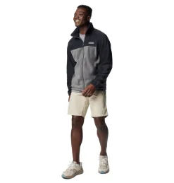 Columbia Beklædning|Outdoortøj-Steens Mountain Full Zip 2.0 Fleecejakke Herre  Black / Grill