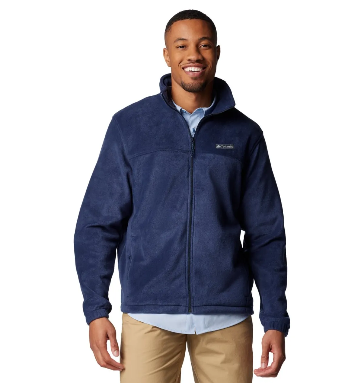 Columbia Beklædning|Outdoortøj-Steens Mountain Full Zip 2.0 Fleecejakke Herre Collegiate Navy
