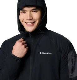 Columbia Beklædning|Outdoortøj-Tall Heights™ II Hooded Softshell Jakke Herre  Black