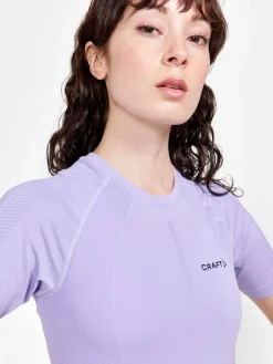 Craft Løbetøj|Træningstøj-ADV Cool Intensity SS T-shirt Dame  Lavender