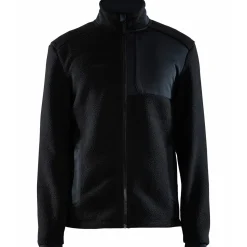 Craft Outdoortøj|Beklædning-Adv Explore Pile Fleecejakke Herre Black