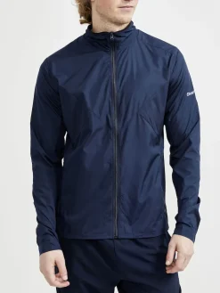 Craft Løbetøj|Løbetøj-Advanced Essence Wind Løbejakke Herre, navy  Blaze / Navy