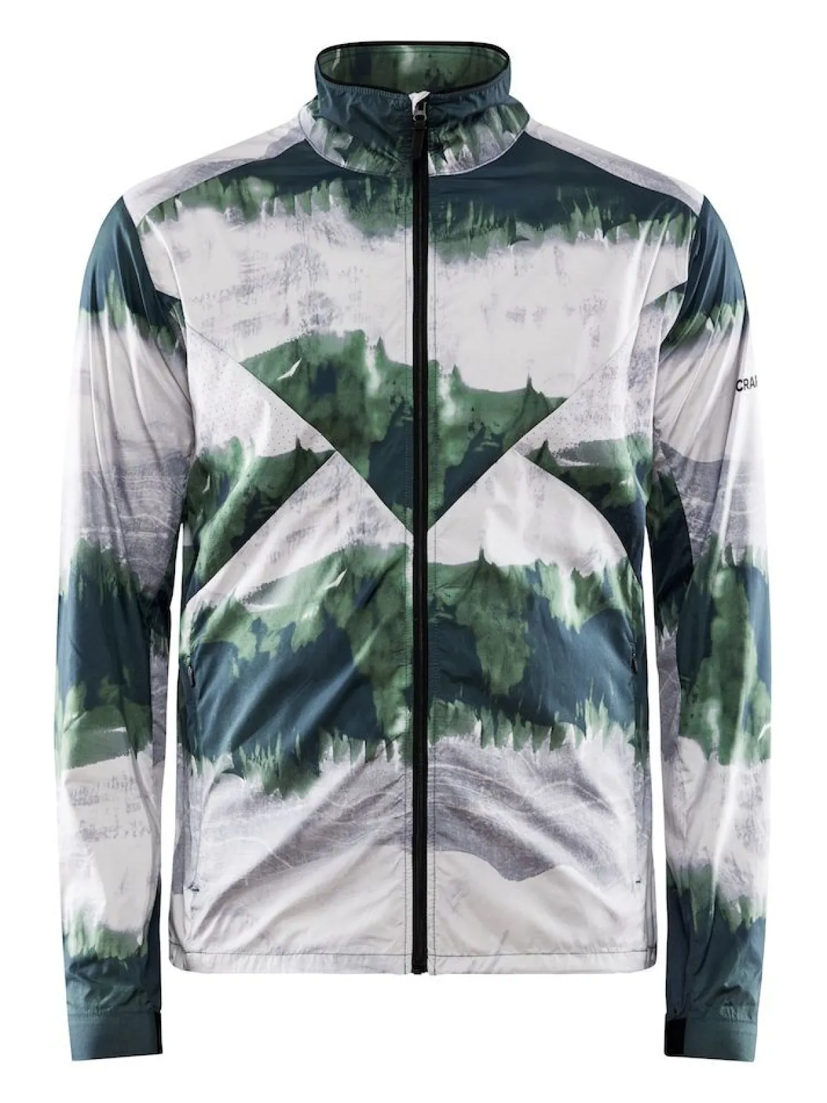 Craft Løbetøj|Løbetøj-Advanced Essence Wind Løbejakke Herre, multi MultiMateriale: 60 % Genanvendt Polyester / 40 % Polyester En løbejakke med mange gode detaljer, bl.a.: - Letvægtsmateriale - Vindbeskyttende og vandafvisende - To forlommer med lynlås - Strategisk placeret mesh paneler for god åndbarhed - Justerbar elastik i livetDetaljer