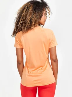 Craft Løbetøj|Løbetøj-Core Unify Logo T-shirt Dame